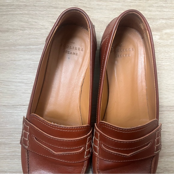 Sézane André Loafters Natural Heritage Leather Size US 6.5 (FR Size 37) - Picture 12 of 15